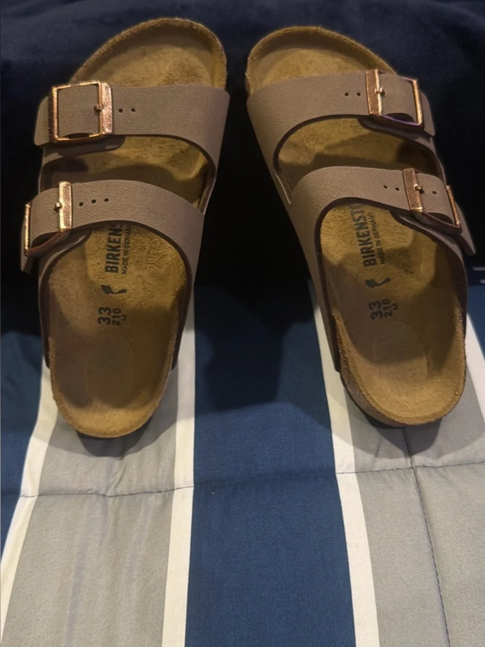 Youth boy Brown Slip-On Sandals - Comfortable Casual Footwear